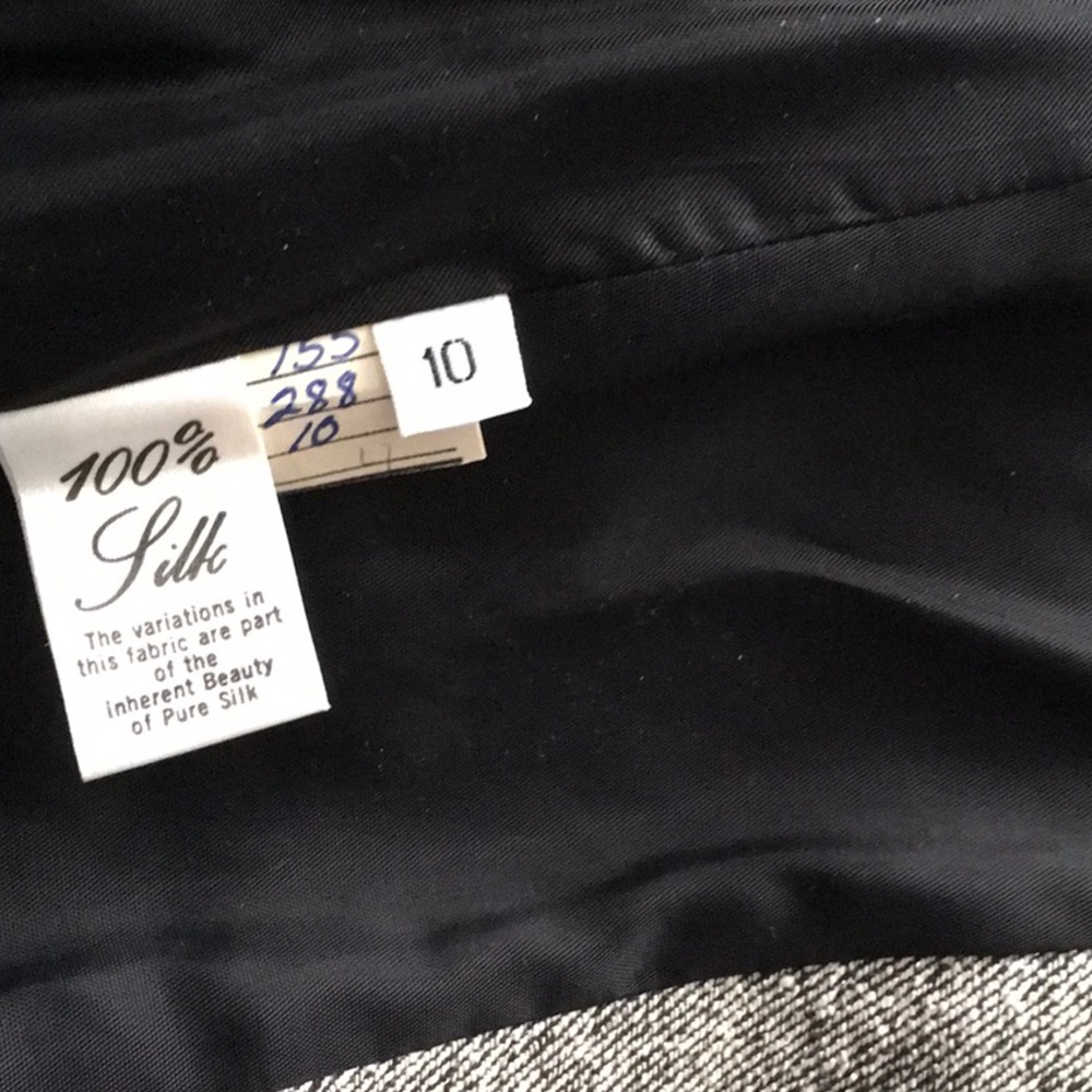 Festive vintage David Hayes suit